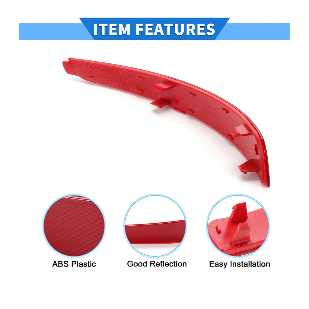 Rear Bumper Reflector Red Right Side Fits Skoda Octavia 2012 to 2020 5E5945106