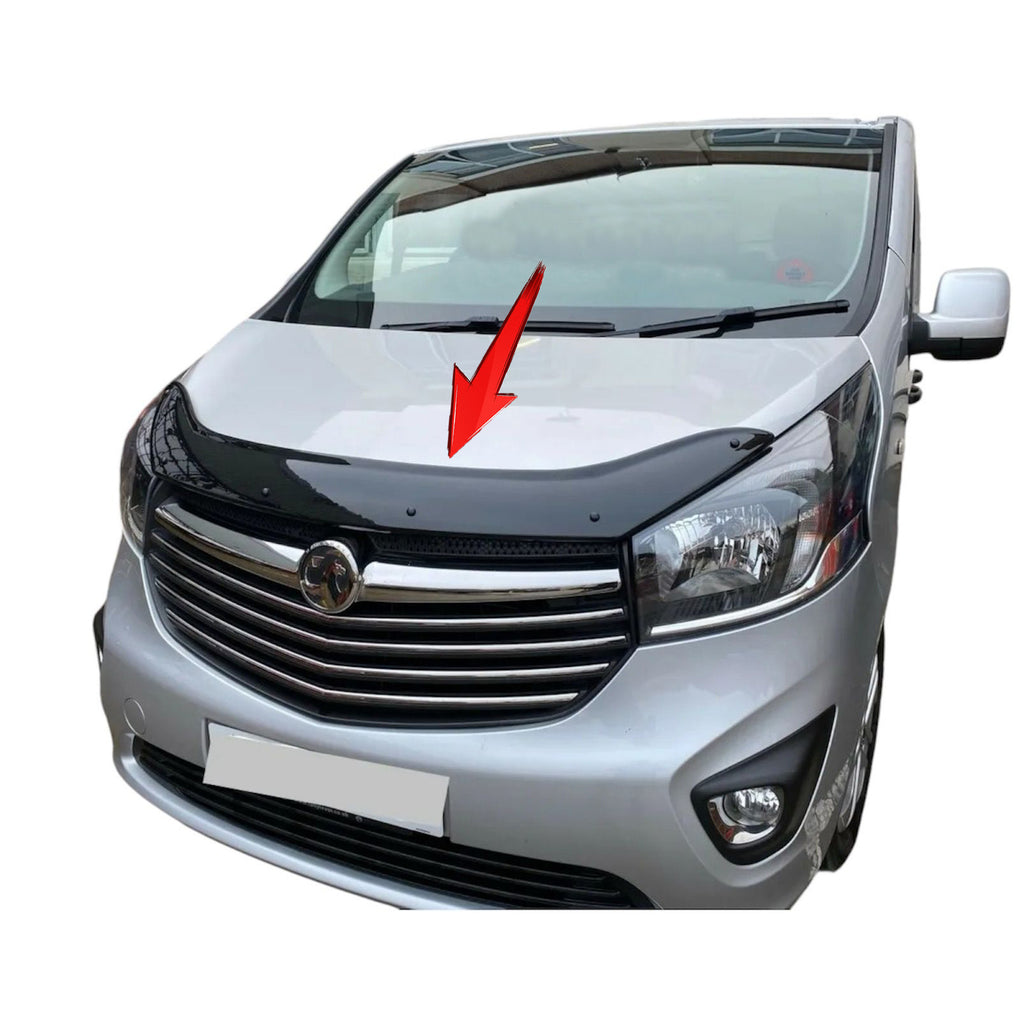 Vauxhall Vivaro 2014 Onwards Bonnet Guard Protector Acrylic Top Quality