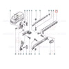 Sliding Door Roller Hinge Guide Rail Middle Right For RENAULT Master 8200163740