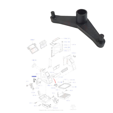 HEATER FLAP CONTROL LEVER V-LINK FITS FORD FOCUS 98/05, TRANSIT CONNECT,1062290