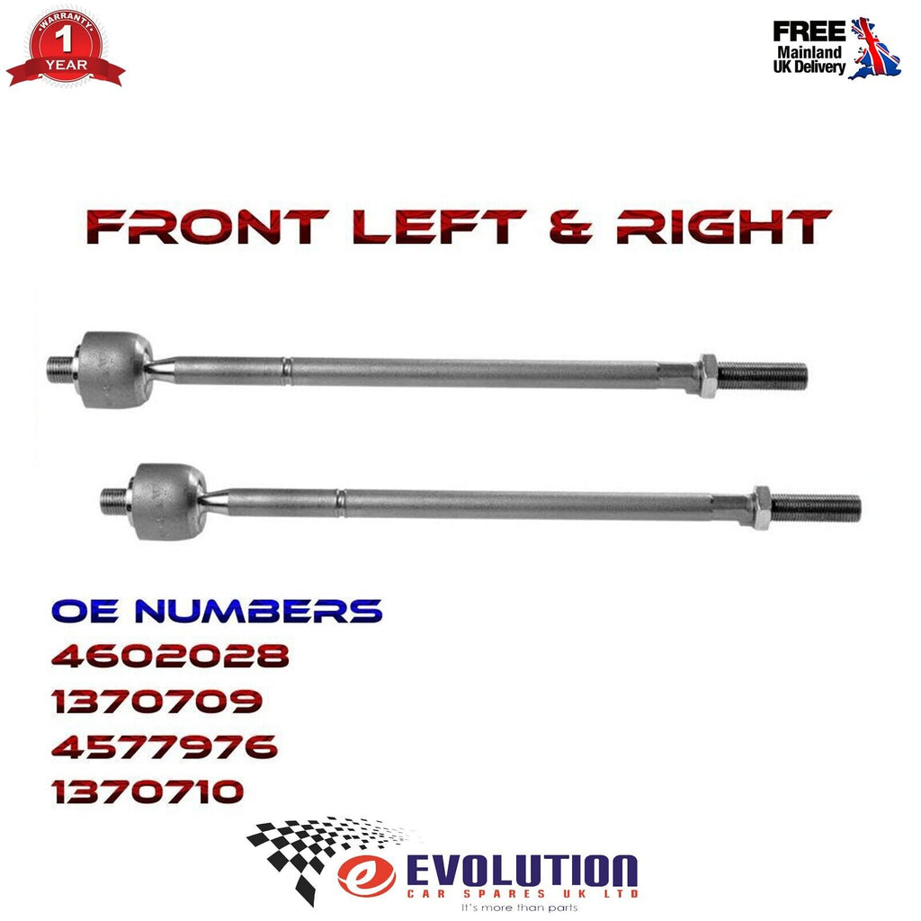 Inner Tie Rod Left & Right Pair For Ford Transit MkVI 2006-2016 1370709 1370710