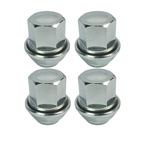Ford Transit Connect Mondeo Focus Volvo Solid Chrome Wheel Nut 4X 1366029