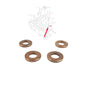 Injector Copper Washer Set Of 4 Fits Ford Transit MK7 Ranger 3.2 TDCI 200 PS 6C1Q9M577AB