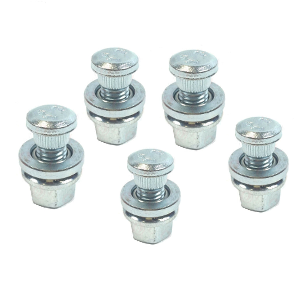 Ford Transit MK6 5X Wheel Nut +Stud M14 x 2.0 21mm Hex Flat Seat 1107E-Q 