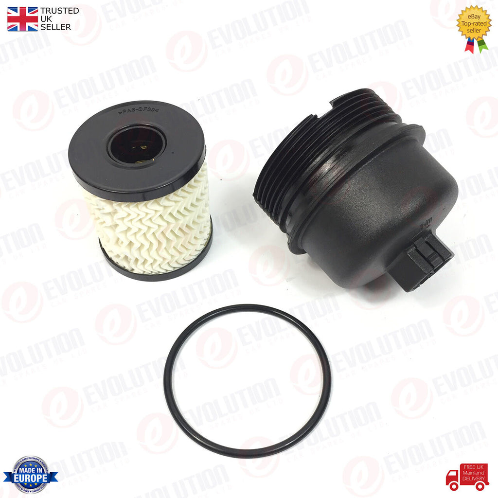 Ducato 2.2 JTD Relay Boxer 2.2 HDi Transit 2.2 TDCi Oil Filter+Housing Cap 