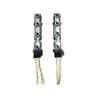 Ford Transit MK7 Rear Light Lamp Bulb Holder 2X With Wiring Loom Connectors