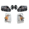 Mirror Indicator LH RH Marker Amber Light x2 Fits Ducato Boxer Relay Jumper 06 Onwards