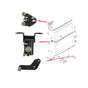 Ford Transit Mk6 Mk7 Left Side Sliding Door Roller Guide Set 2000 to 2014 1727496