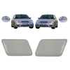 A Pair Of Headlight Washer Jet Cap Fits Ford Mondeo 2000 to 2007