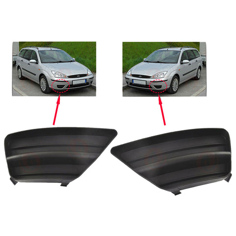Ford Focus MK1 Facelift A Pair Of Front Bumper Fog Light Grill Cover 2M5119952AD