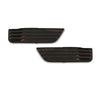 Front Bumper Fog Light Cover Bezel Pair Fits Ford Focus Mk2 05 08 Without Hole