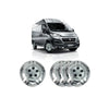 Fiat Ducato 16" Solid Silver Unbreakable Wheel Trim Cover 4X