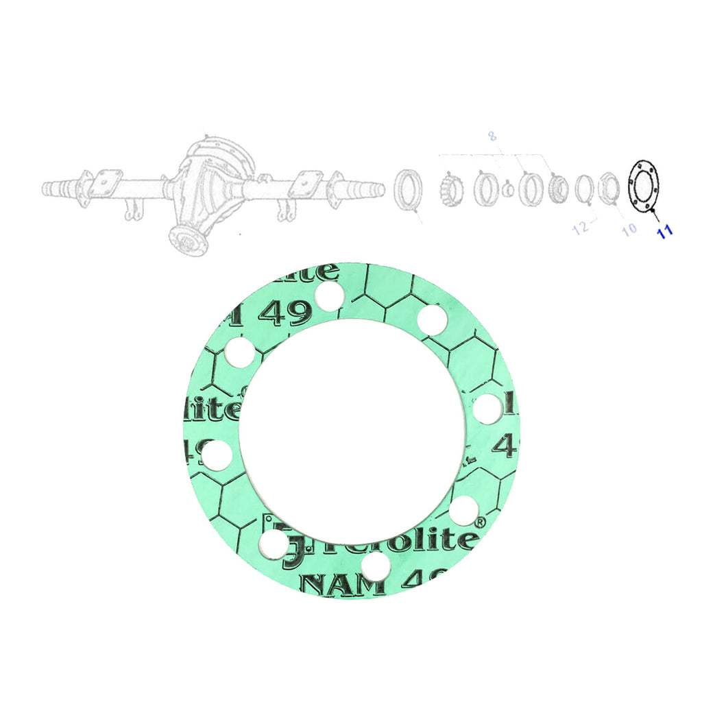 Ford Transit MK6 MK7 Rear Axle Half Shaft Gasket 2X 1387850 3C1118366BB