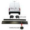 Ford Transit Connect Rear Bumper Cover End Caps No Sensor Hole 1387174