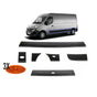 Renault Master Movano B Left Side Door Trim Moulding And Amber 828200148R