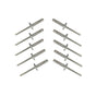 Aluminium Instrument Panel Rivet 10X Fits Ford 7000412