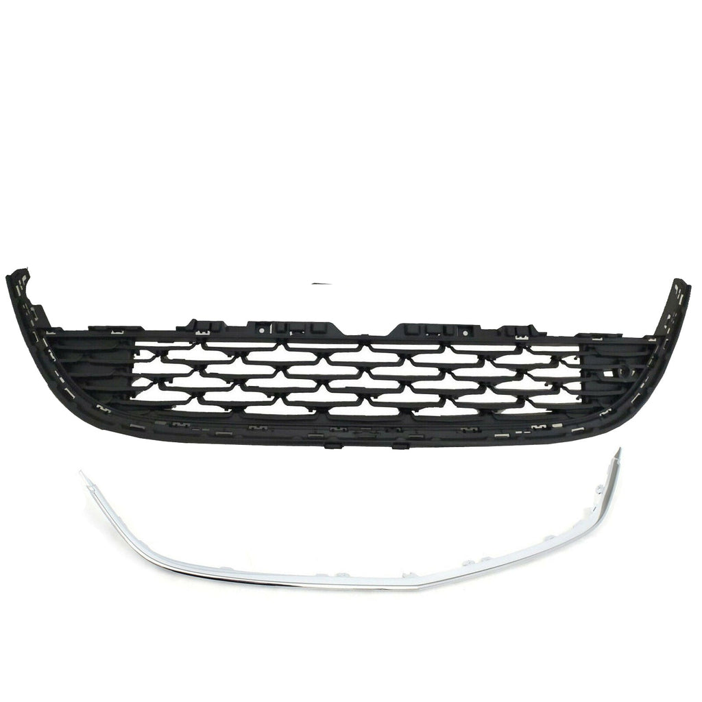 Vauxhall Astra J Front Bumper Lower Grille Chrome Frame 2012 to 2015 1320211
