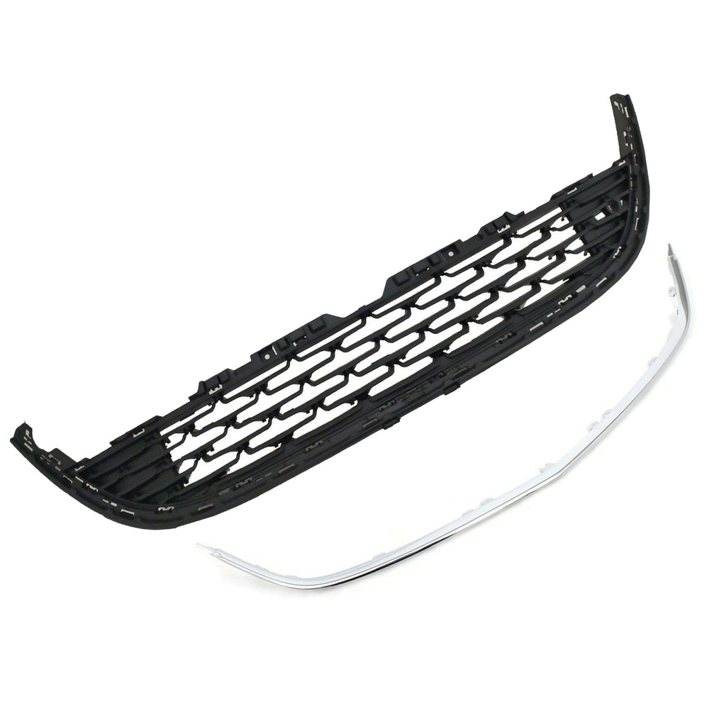 Vauxhall Astra J Front Bumper Lower Grille Chrome Frame 2012 to 2015 1320211