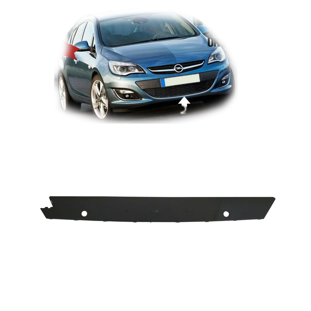 Vauxhall Astra J Front Bumper Accessories Set 2012 to 2015 1322022 1320211 13387316
