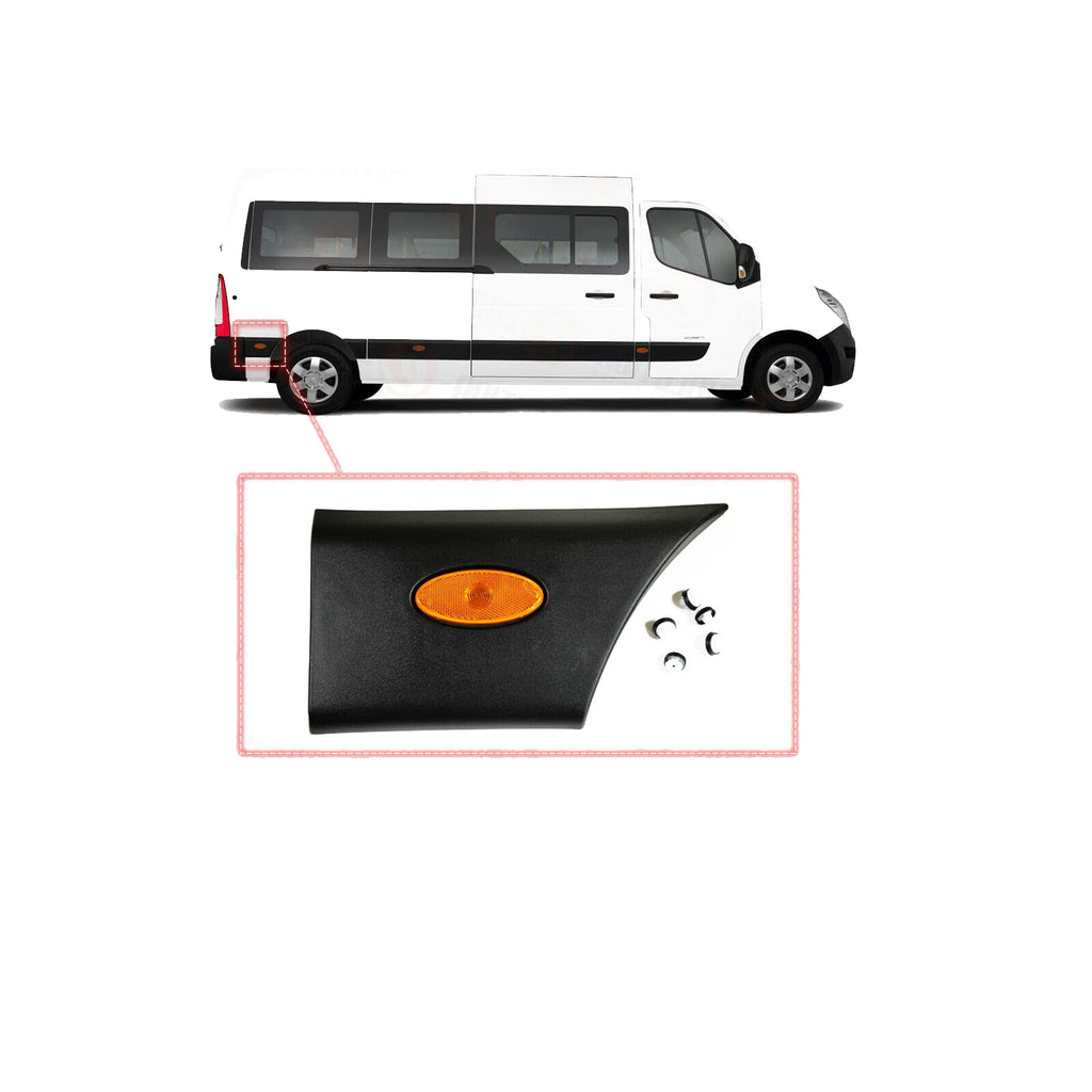 Renault Master Rear Right Side Trim Moulding Strip Signal Lamp 768F30007R