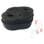 Ford Transit Exhaust Mounting Rubber x 2 Transit MK5 Accent Nissan Primera 7127234