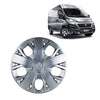 Fiat Ducato 16 Inches Solid Silver Unbreakable Wheel Trim Cover Set 2020 Onwards