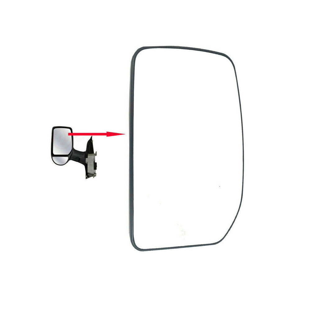 Transit MK6 MK7 Left Side Wing Mirror Glass Blind Spot Mirror Glass 4059969
