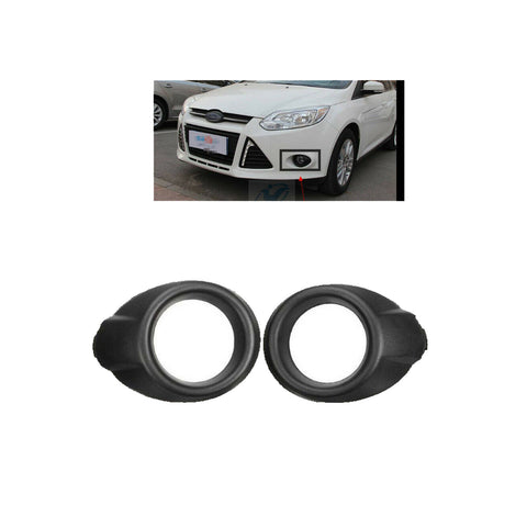 Ford Focus Front Left And Right Fog Lamp Grille Black 2011 Onwards 1703890
