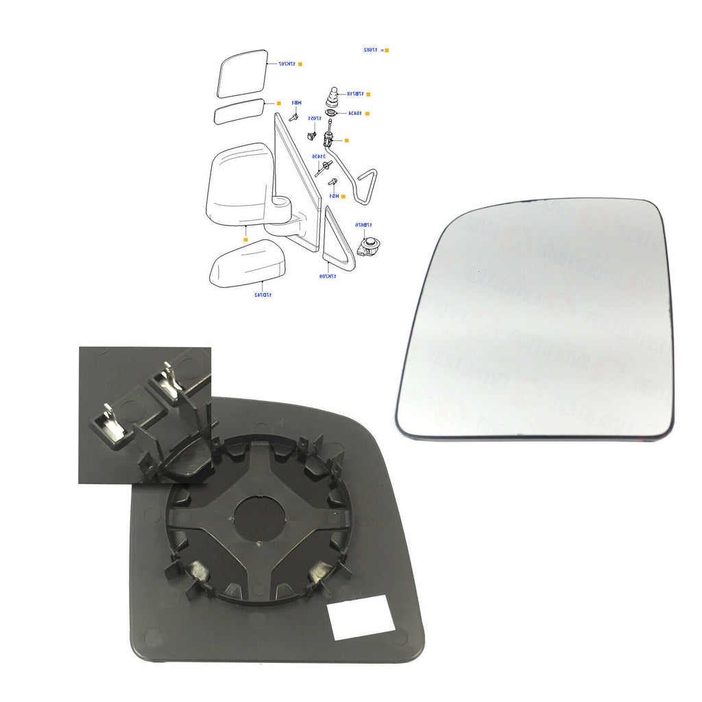 Ford Transit Connect Blind Spot Mirror And Wing Mirror Heated Glass Left Side 4440217