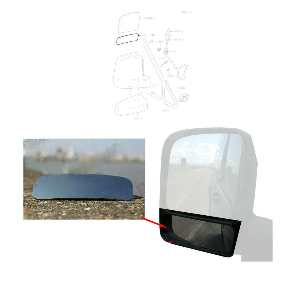 Ford Transit Connect Blind Spot Mirror And Wing Mirror Heated Glass Left Side 4440217