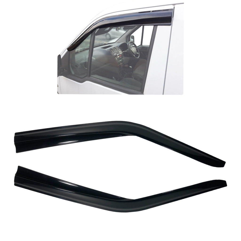 Ford Transit Connect Wind Rain Smoke Deflector Set 2 Pcs