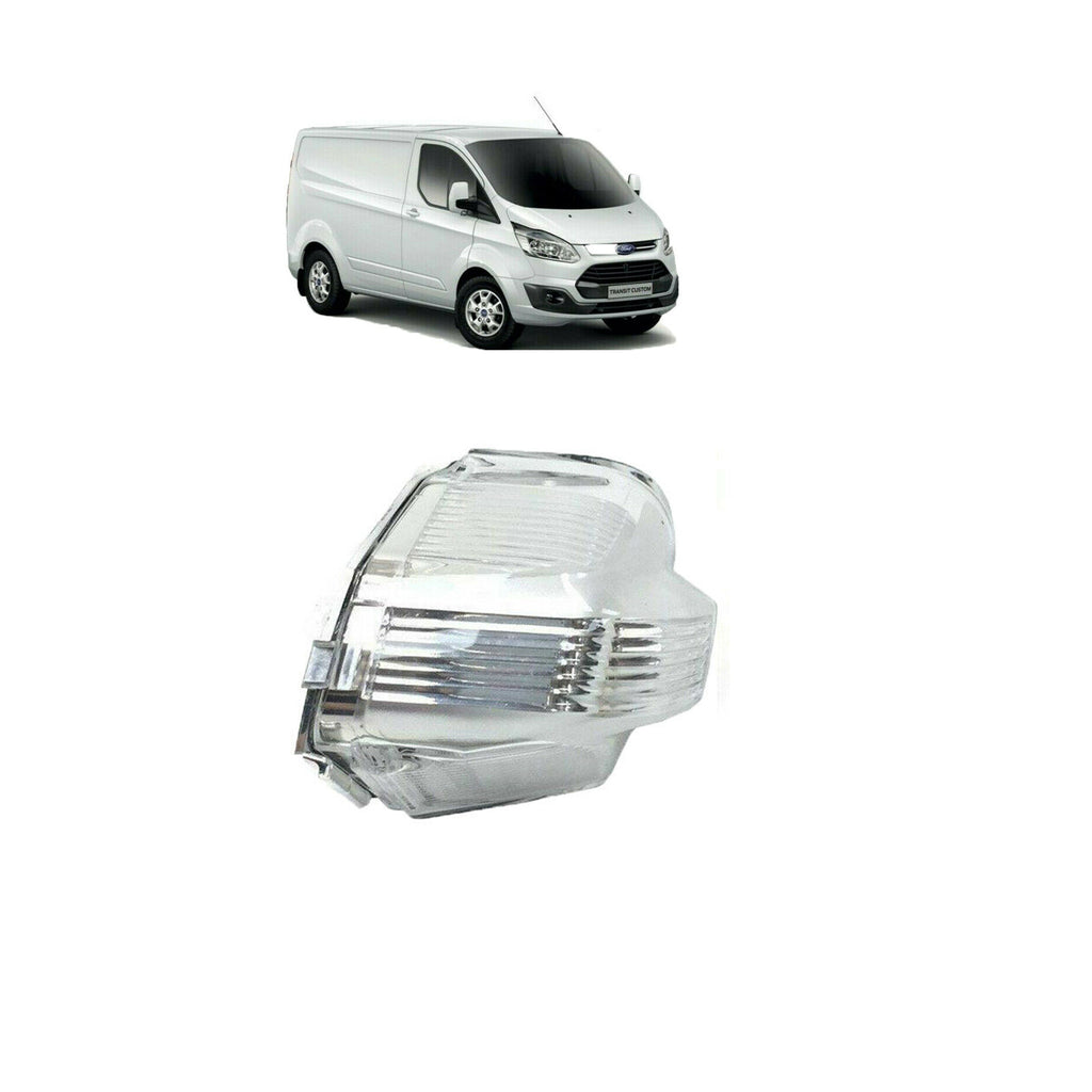 Ford Transit Tourneo Custom Wing Lh Rh Mirror Indicator Lens Clear 1766580