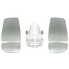 Ford Transit MK8 Left Right Side Upper Wing Mirror Lower Blind Spot Glass Set Of 4