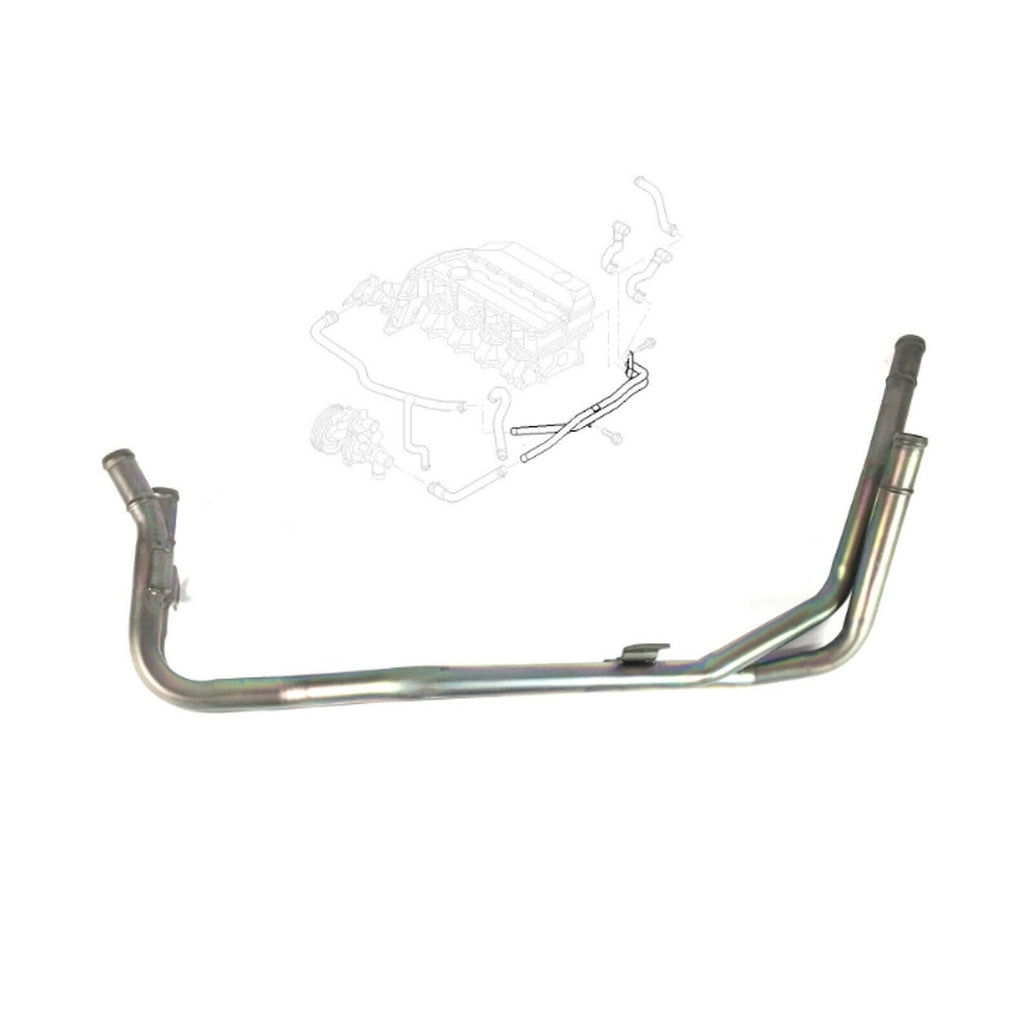  LTI London Taxi TX2 2.4 Heat Exchange Heater Water Metal Hose Pipe 1434191