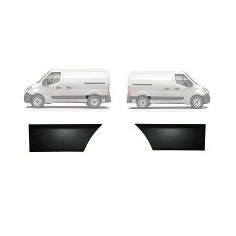 Renault Master III Vauxhall Movano Rear Left And Right  Door Side Band Short Chassis 