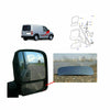 Ford Transit Connect Blind Spot Mirror And Wing Mirror Heated Glass Set 4440217