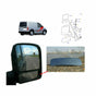 Ford Transit Connect Blind Spot Mirror And Wing Mirror Heated Glass Set 4440217