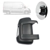 Ducato Relay Boxer 2006 On Fits Door Right Left Mirror Cover Case Black Set 8156.77
