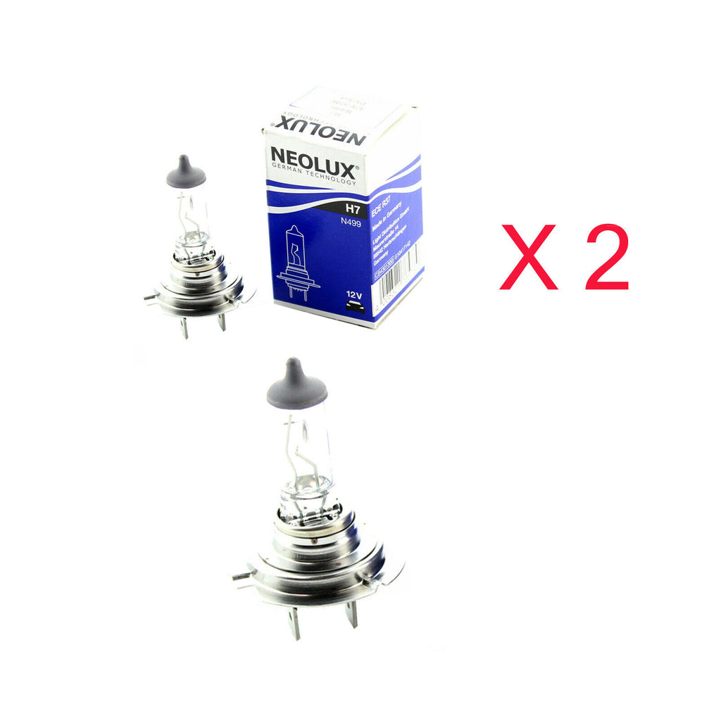 H7 Neolux 12v Head Lamp Bulb 499 55w PX26d (X2)