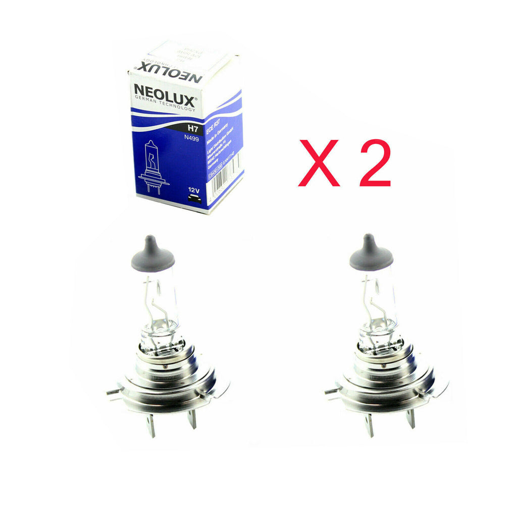 H7 Neolux 12v Head Lamp Bulb 499 55w PX26d (X2)