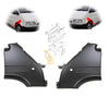 Ford Transit T12 T15 Front Left Right Wing Fender Panel Set 1994 to 2000 7180500 