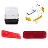 Ford Transit MK8 Rear LH+RH Bumper Reflector 1778457 1778456 2014 ONWARDS