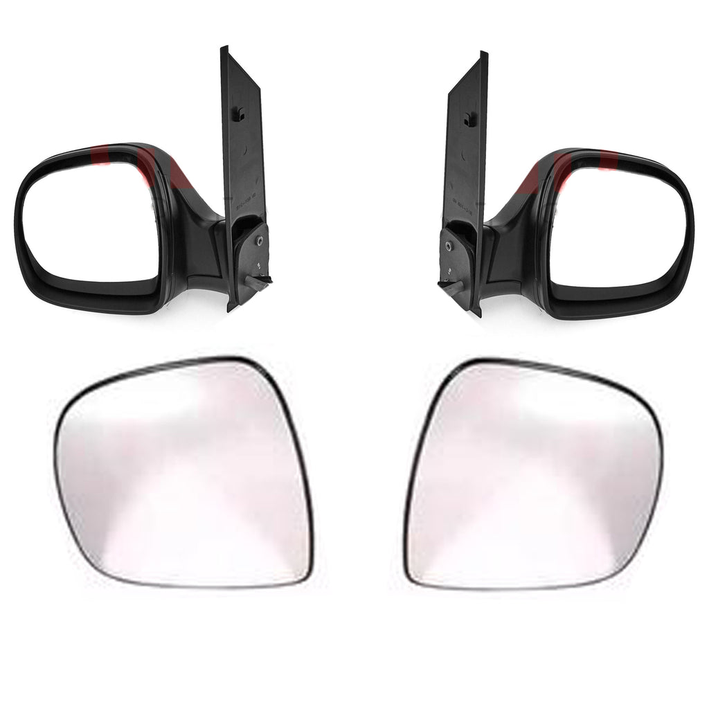 Mercedes Benz Vito W639 2003 to 2010 Wing Mirror Glass Right Set