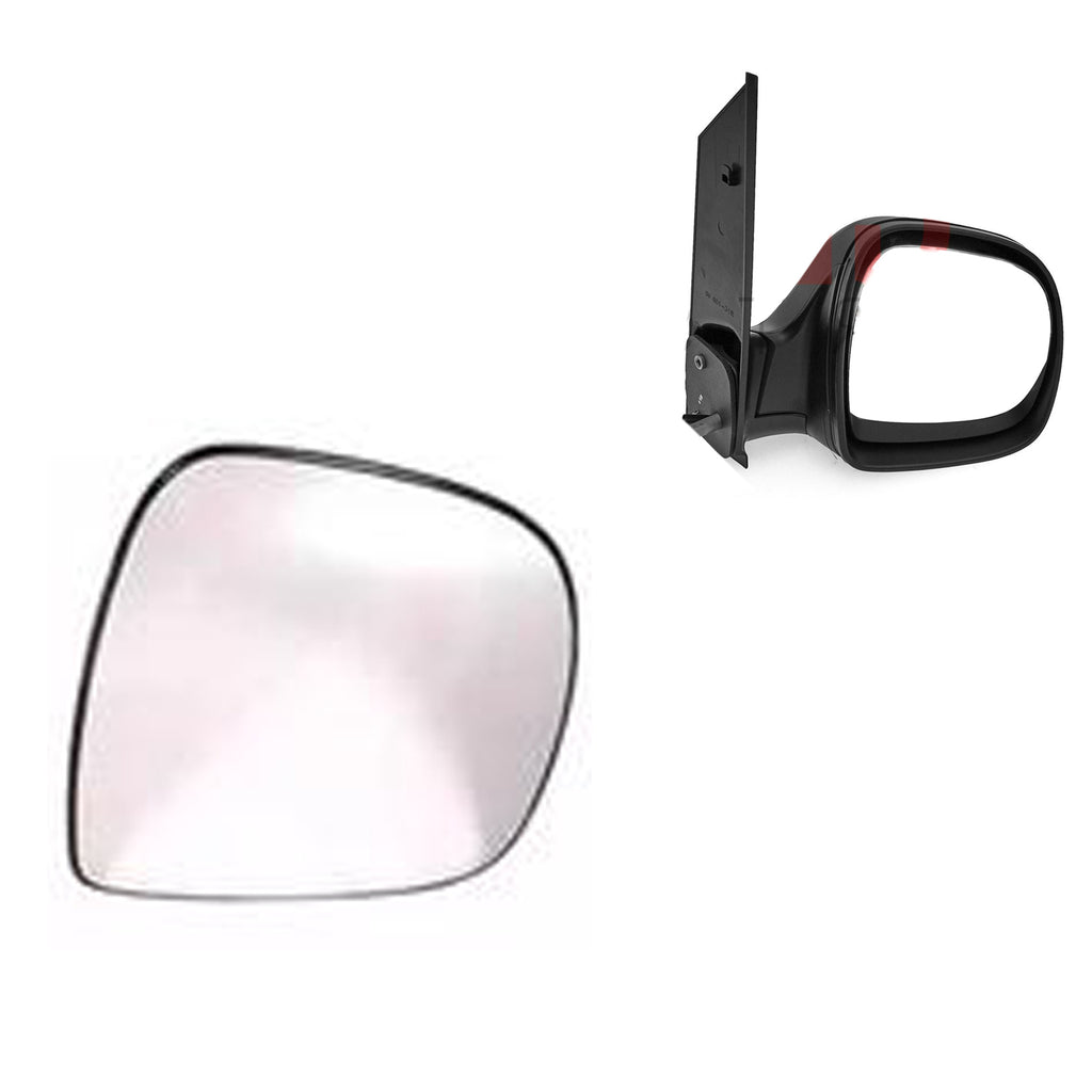 Mercedes Benz Vito W639 2003 to 2010 Wing Mirror Glass Right Set
