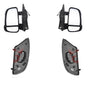 Fiat Ducato Boxer Relay Upper Wing Mirror Glass Heated Set 2006 Onwards 71748245
