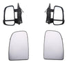 Fiat Ducato Boxer Relay Upper Wing Mirror Glass Heated Set 2006 Onwards 71748245