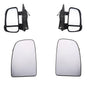 Fiat Ducato Boxer Relay Upper Wing Mirror Glass Heated Set 2006 Onwards 71748245