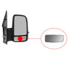 Mercedes Sprinter Crafter Lower Wing Mirror Blind Spot Glass Heated Set 2006 On A0028113933