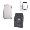 Renault Master II Movano Interstar Upper Wing Mirror Glass Heated Set 2000 Onwards 7701057371