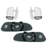 Fiat Ducato Boxer Relay Lower Wing Mirror Blind Spot Glass Heated Set 2006 Onwards 8151LN